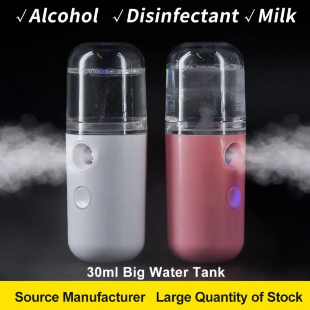 GlowMist Mini Facial Steamer