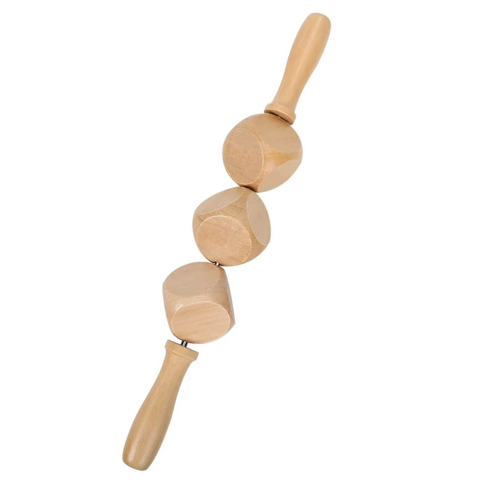 2/4/6/8-teiliges Massage-Set aus Holz zur Schmerzlinderung, Körpermassage, Anti-Cellulite, Figurformung, Gua Sha Rückenmassagegerät