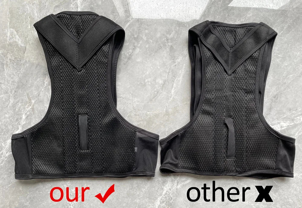 Back Posture Corrector Brace - Shoulder Support for Pain Relief & Spine Alignment