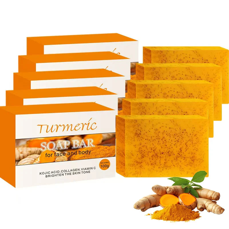 Kurkuma-Zitronen-Kojic-Seife