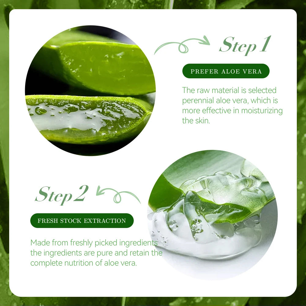 Produkte: Feuchtigkeitsspendende Aloe-Vera-Gelcreme, Akne-Behandlungscreme, Sonnen-Regenerations-Schlafmaske, Gesichtspflege, Hautpflege-Werkzeug
