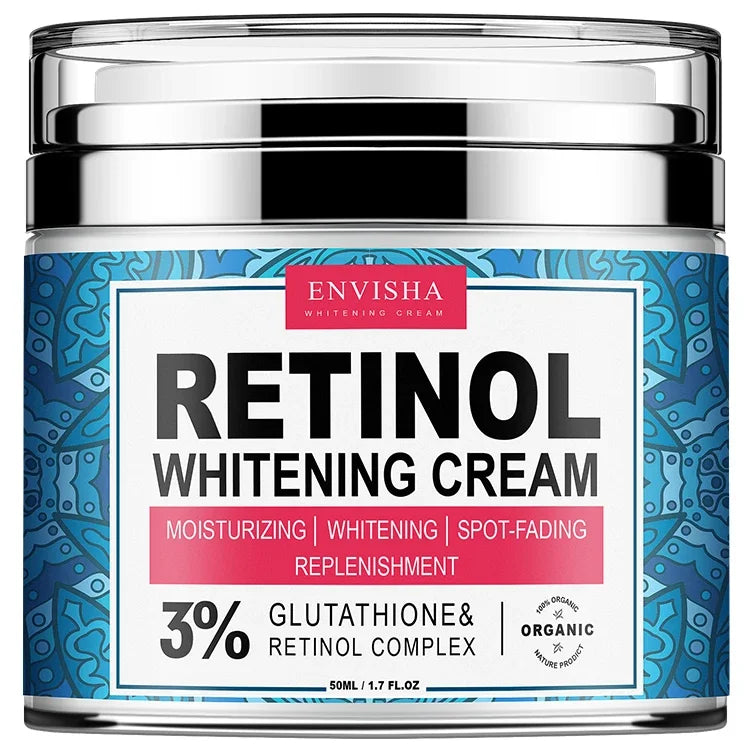 ENVISHA Retinol Collagen Cream - Anti-Aging Face Moisturizer for Wrinkles & Hydration