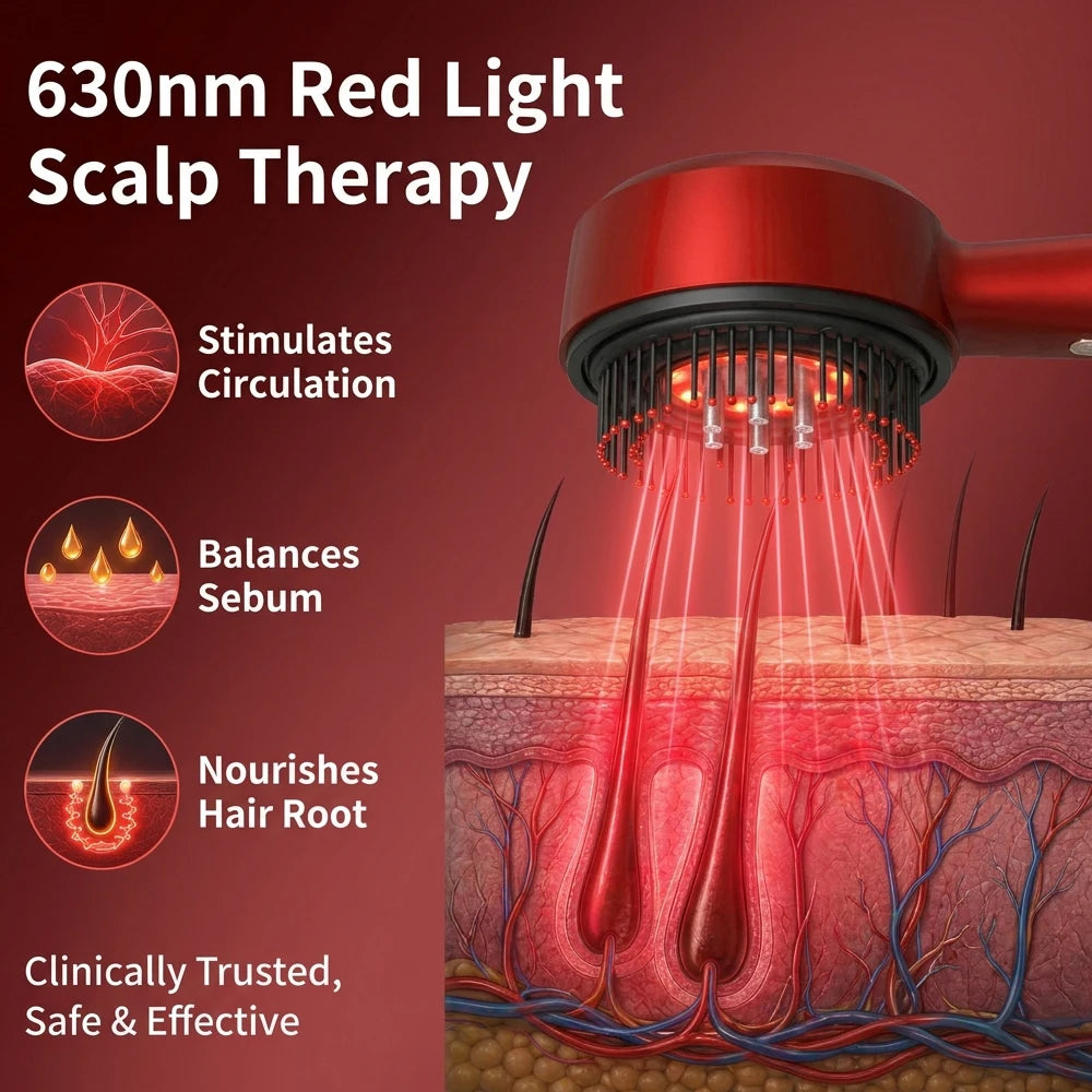 ScalpGlow Red Light Massager