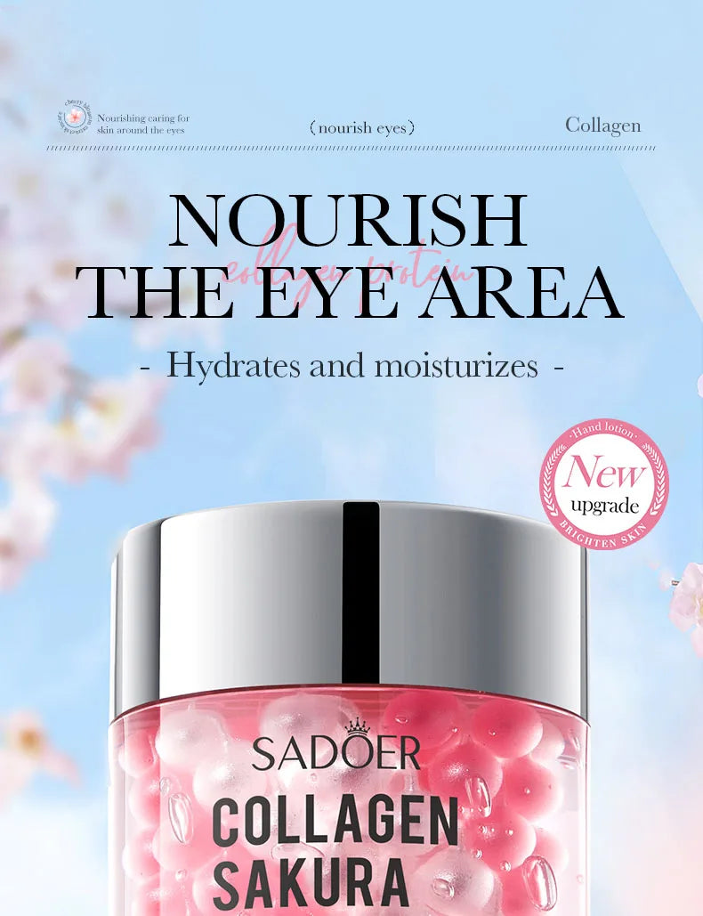 SADOER Sakura Augencreme – Anti-Aging-Behandlung gegen Augenringe und Falten