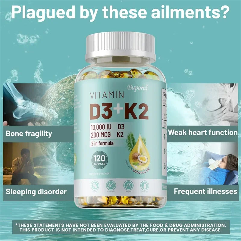 Vitamin D3 K2 Glow Unterstützung