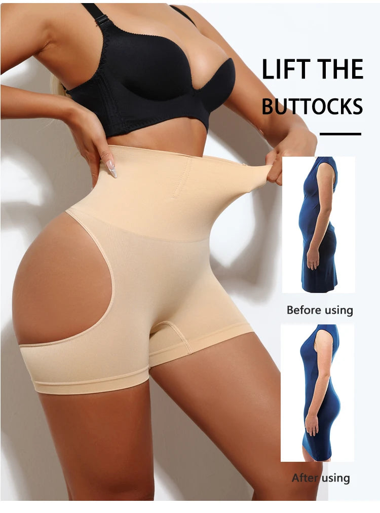 High Waist Shapewear für Damen – Po-Heber-Kontrollhöschen Body Shaper