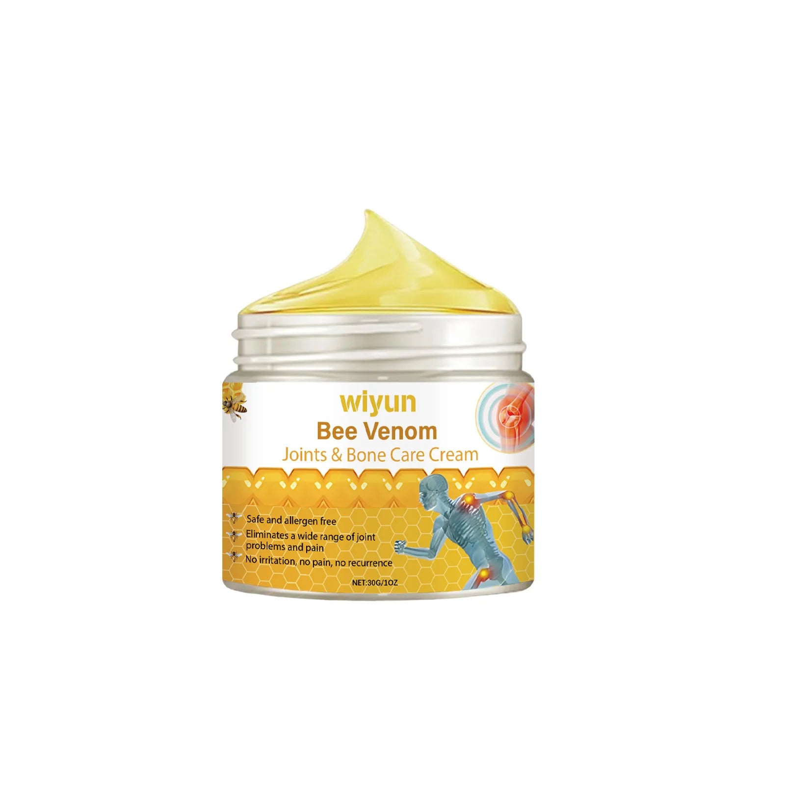 족저근막염 무지외반증교정기 Venom Joint Repair Cream Reduziert Muskelschmerzen. Tief feuchtigkeitsspendende Creme für Muskeln und Gelenke. Bee Reparing Cream