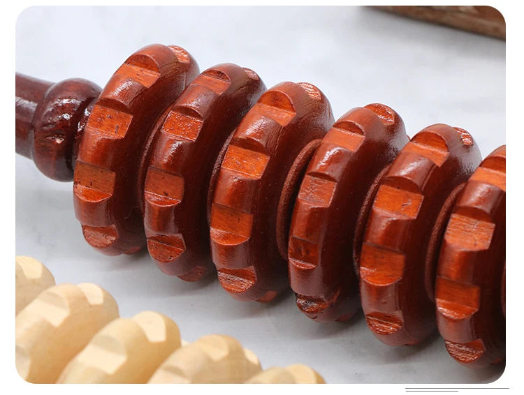 Wooden Muscle Relief Roller