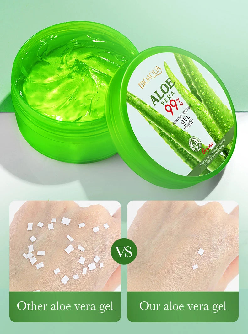 300 g BIOAQUA Feuchtigkeitsspendende und beruhigende Aloe Vera Gel Hautverjüngende Feuchtigkeitscreme für das Gesicht Schönheitspflege