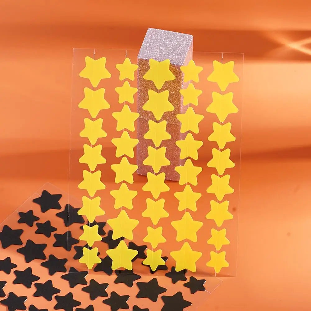 Sternförmiges Akne-/Pickelpflaster, gelbes sternförmiges, absorbierendes Akne-Abdeckpflaster, unsichtbares Hydrokolloidpflaster gegen Akne-Punkte im Gesicht