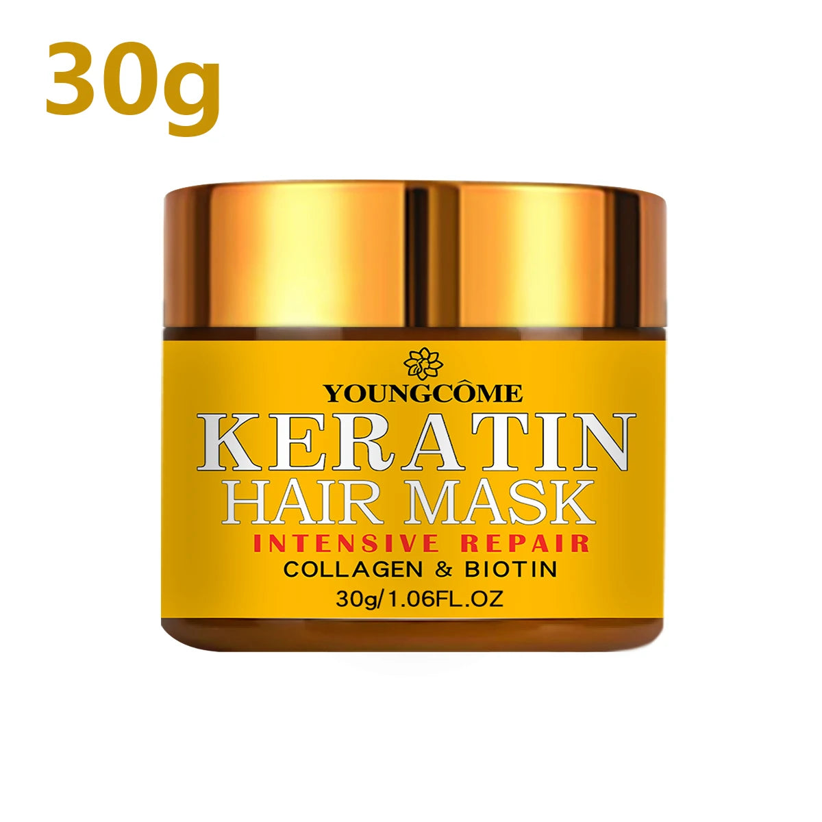 Biotin Kollagen Keratin Haarmaske – Tiefenreparaturbehandlung für trockenes, geschädigtes Haar
