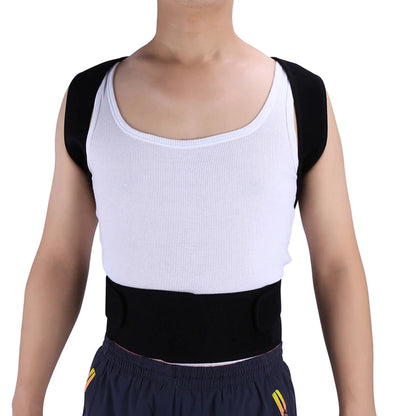 Medizinische Schulterstütze mit Haltungskorrekturgürtel, obere Rückenstütze, Skoliose-Orthese, Wirbelsäulen- und Lendenwirbelsäulen-Schmerzlinderung, Damen und Herren