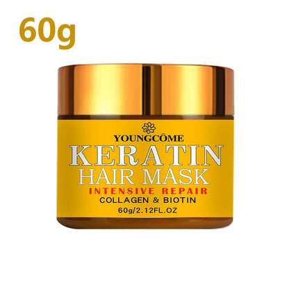 Biotin Kollagen Keratin Haarmaske – Tiefenreparaturbehandlung für trockenes, geschädigtes Haar