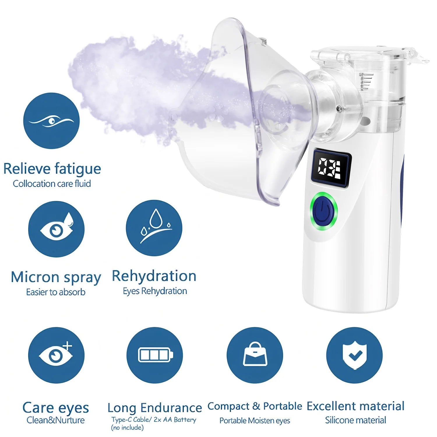 NanoGlow Facial Steamer
