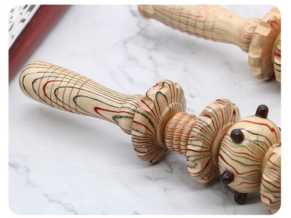 Wooden Muscle Relief Roller