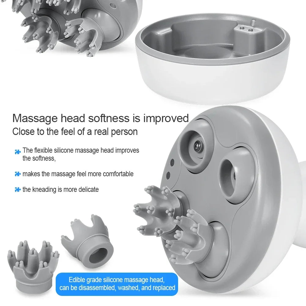 3D Wireless Scalp Massager