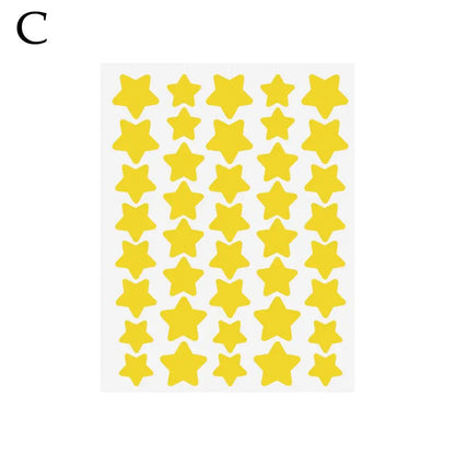 Sternförmiges Akne-/Pickelpflaster, gelbes sternförmiges, absorbierendes Akne-Abdeckpflaster, unsichtbares Hydrokolloidpflaster gegen Akne-Punkte im Gesicht