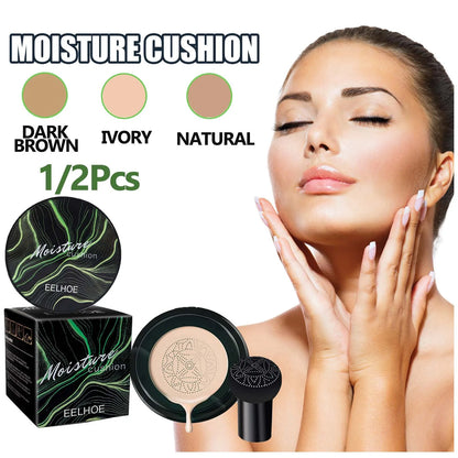 Mushroom Head Air Cushion BB Cream Magic Foundation Gesichts-Concealer Feuchtigkeitsspendend Wasserfest Aufhellend Make-up-Basis Kosmetik