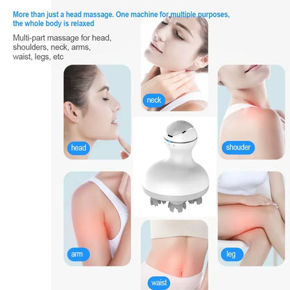 3D Wireless Scalp Massager