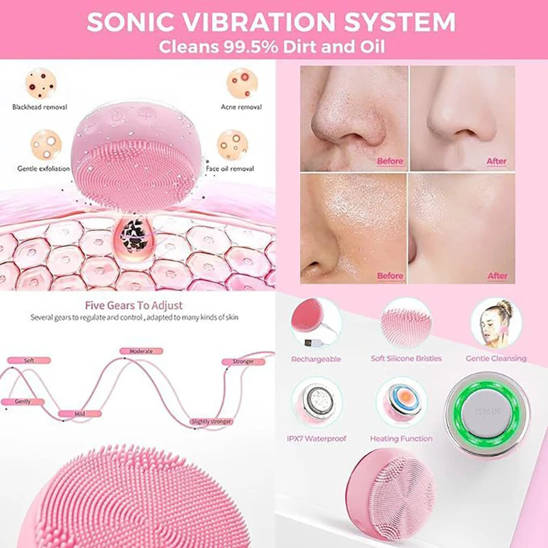 GlowClean 4-in-1 Facial Brush