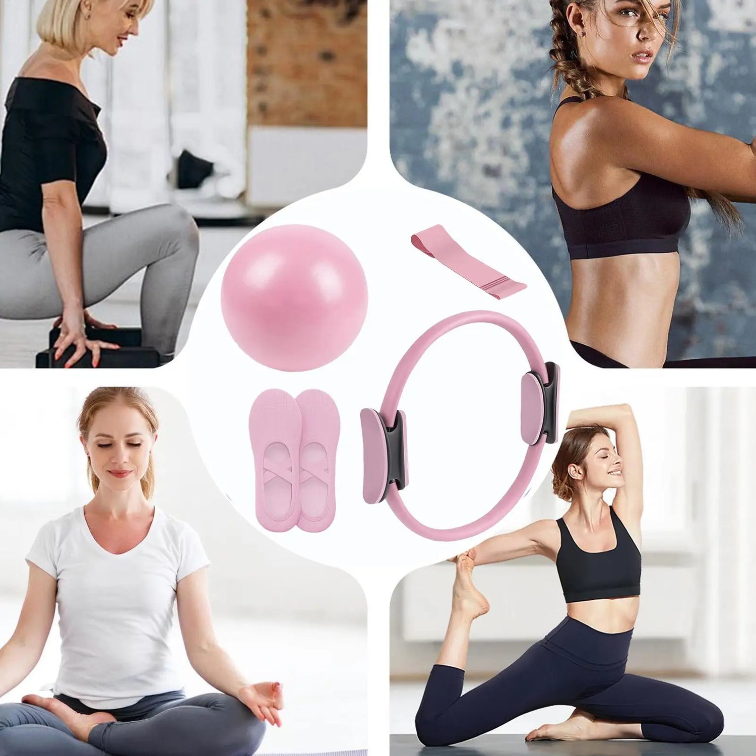 Pilates Ball &amp;amp; Ring Set