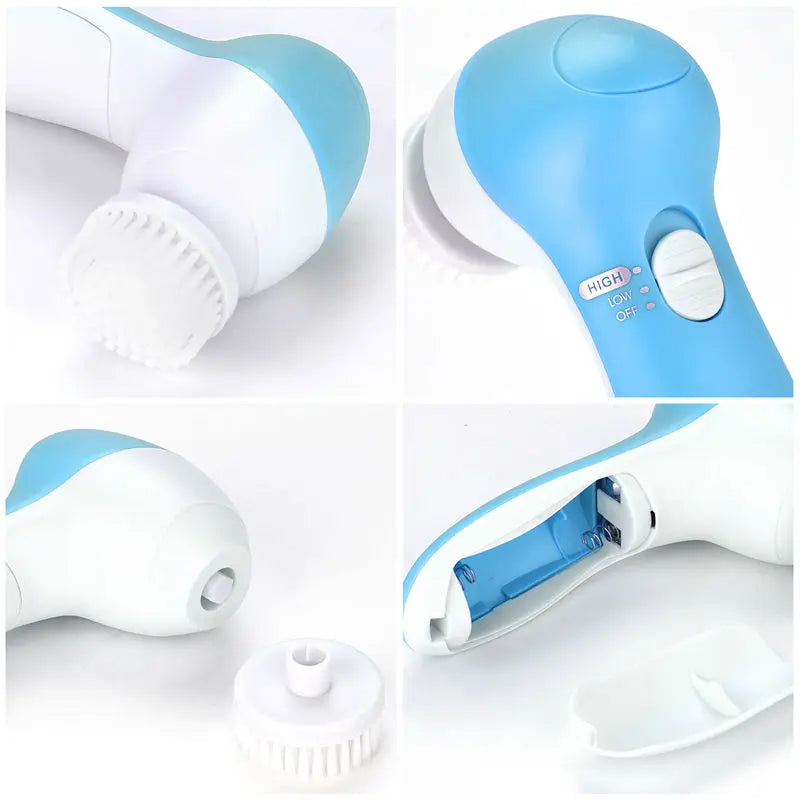 GlowPulse 5-in-1 Facial Cleanser