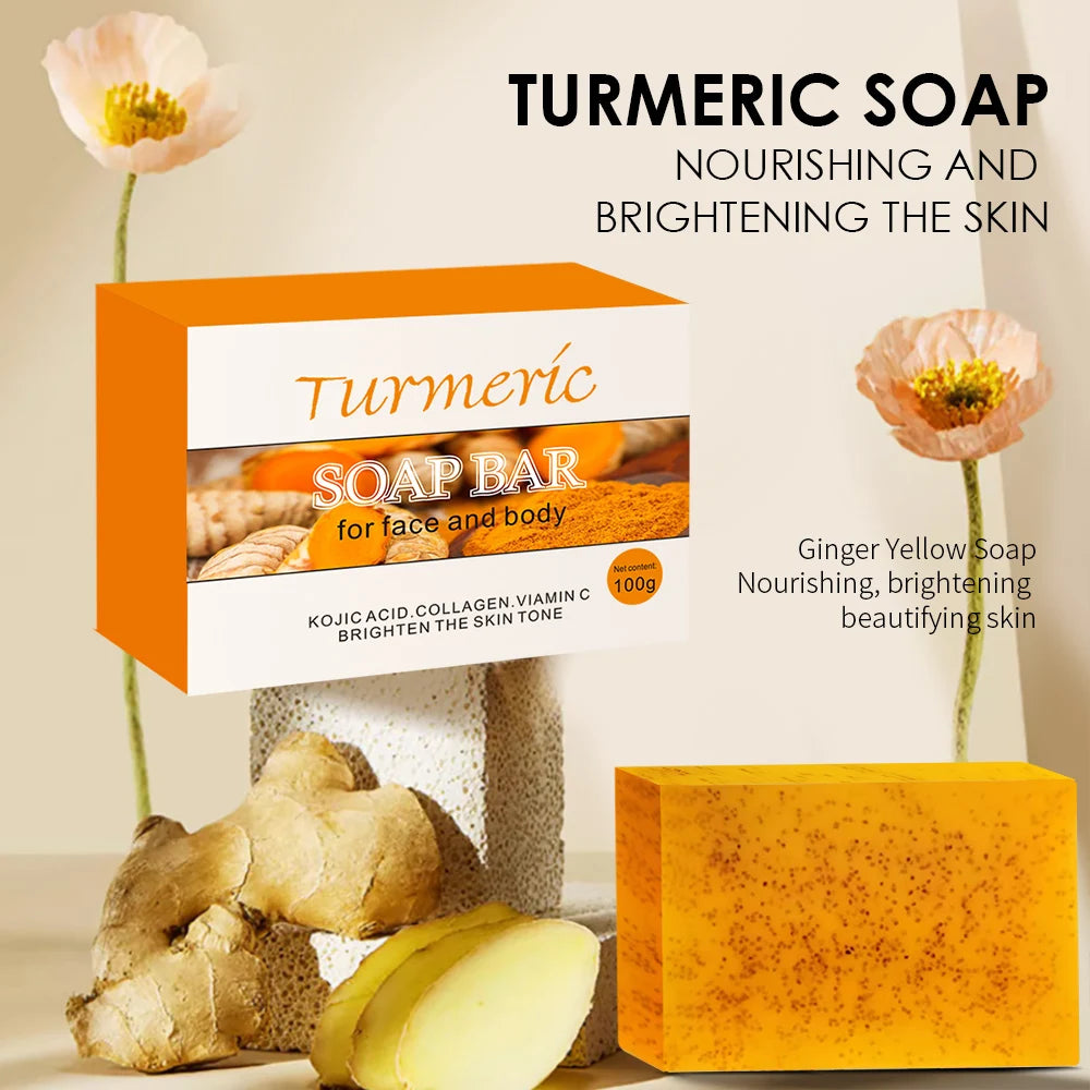 Kurkuma-Zitronen-Kojic-Seife