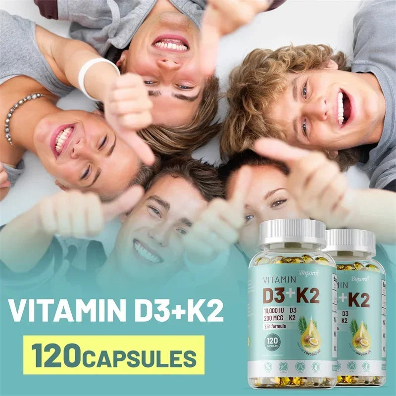 Vitamin D3 K2 Glow Unterstützung