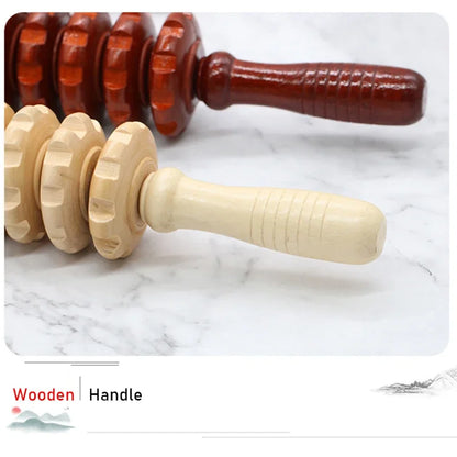 Wooden Muscle Relief Roller