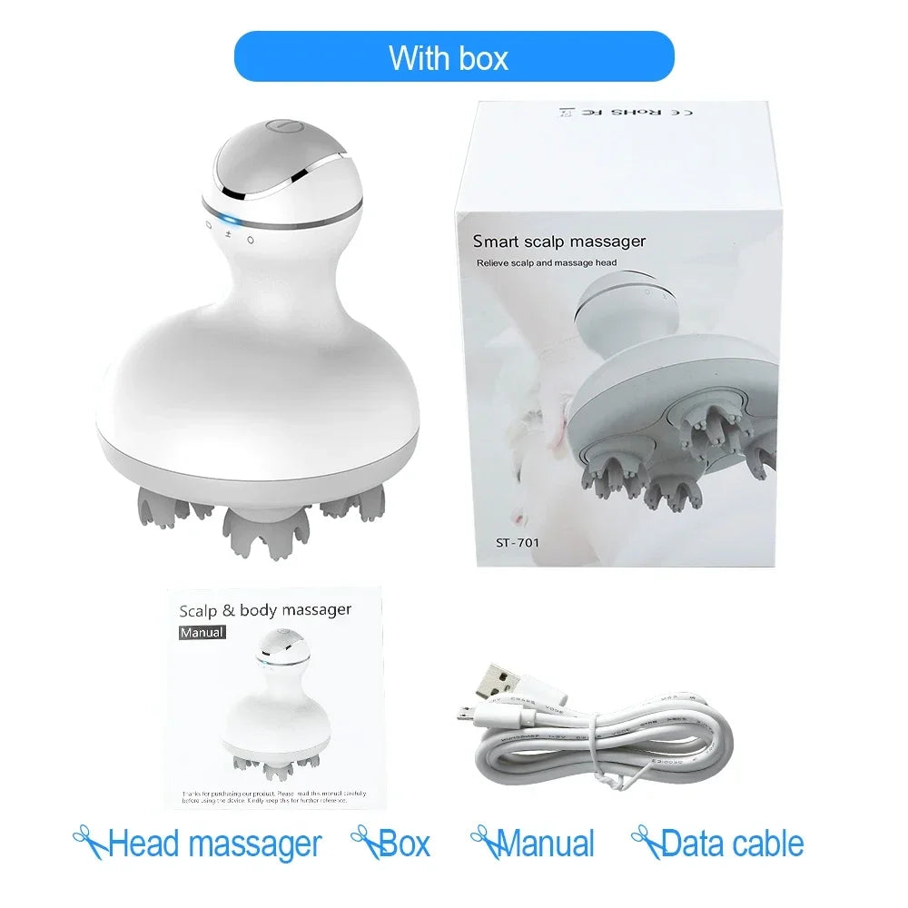 3D Wireless Scalp Massager