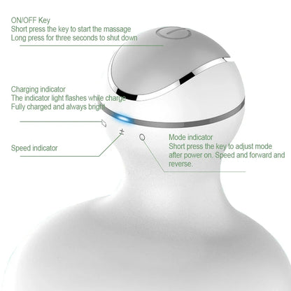 3D Wireless Scalp Massager