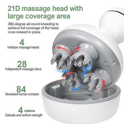 3D Wireless Scalp Massager