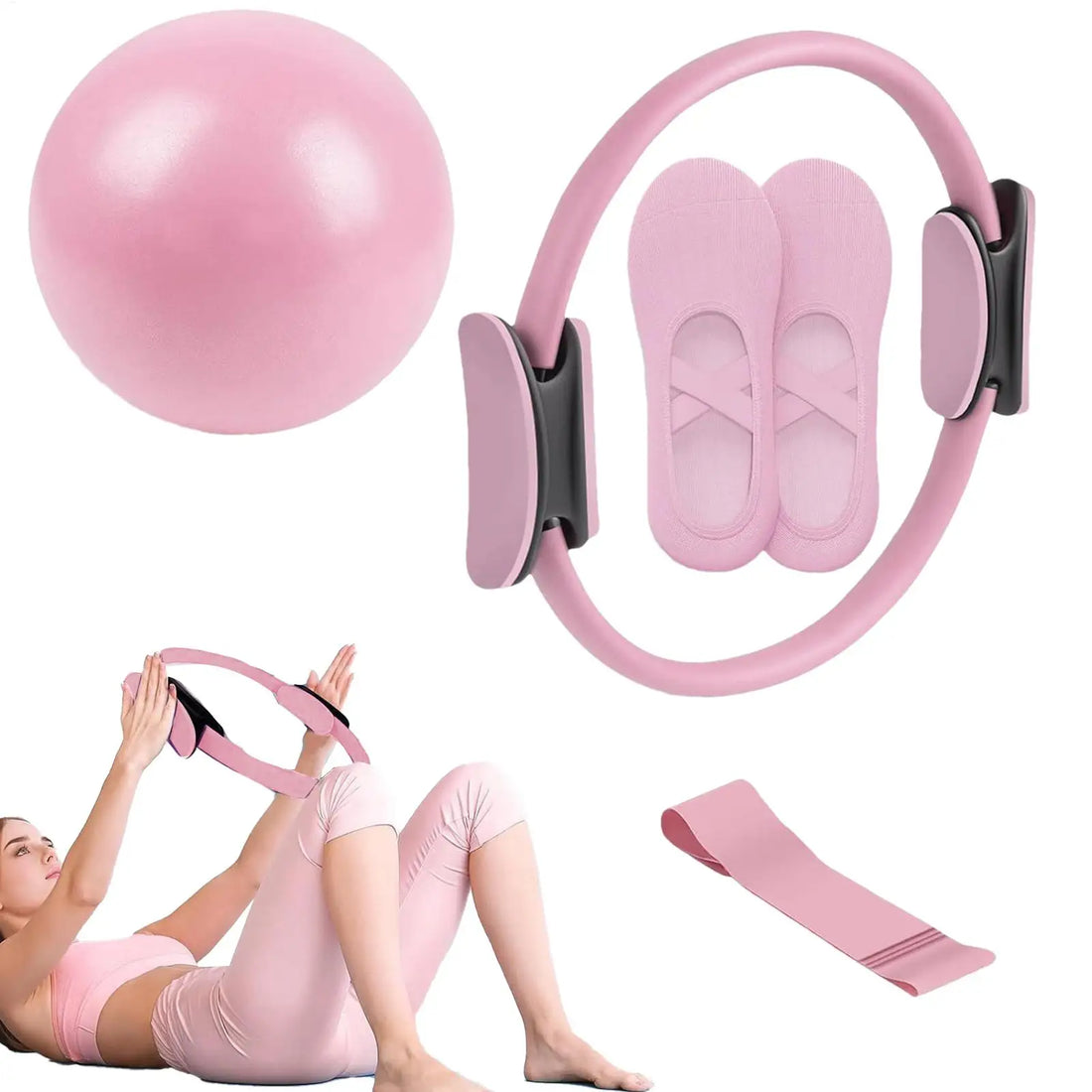 Pilates Ball & Ring Set