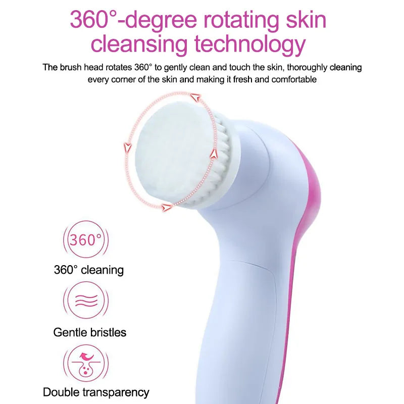 5-in-1 Electric Face Brush