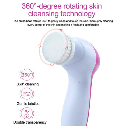 5-in-1 Electric Face Brush