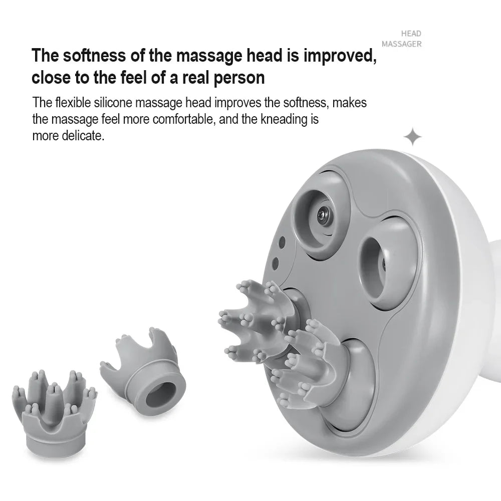 3D Wireless Scalp Massager