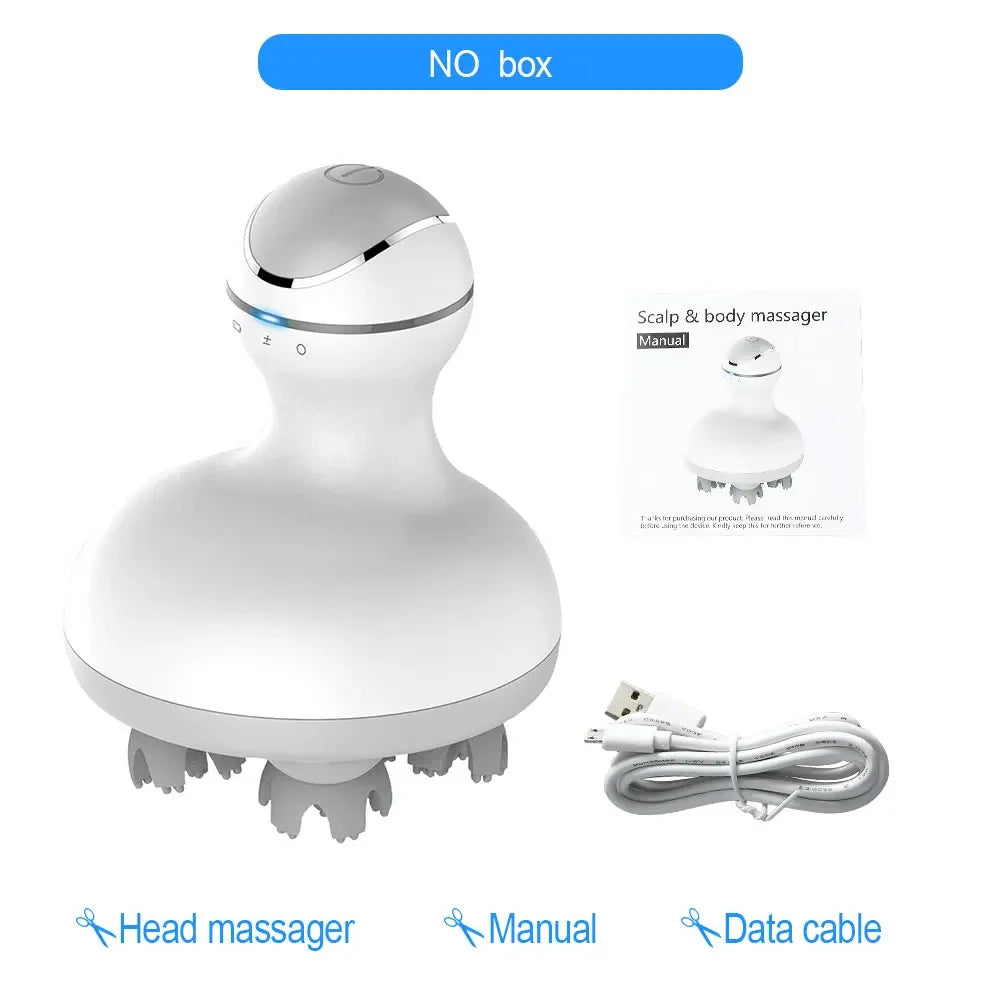 3D Wireless Scalp Massager