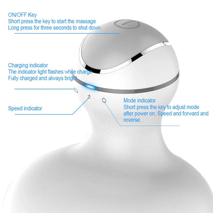 3D Wireless Scalp Massager