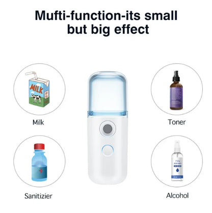 GlowMist Mini Facial Steamer