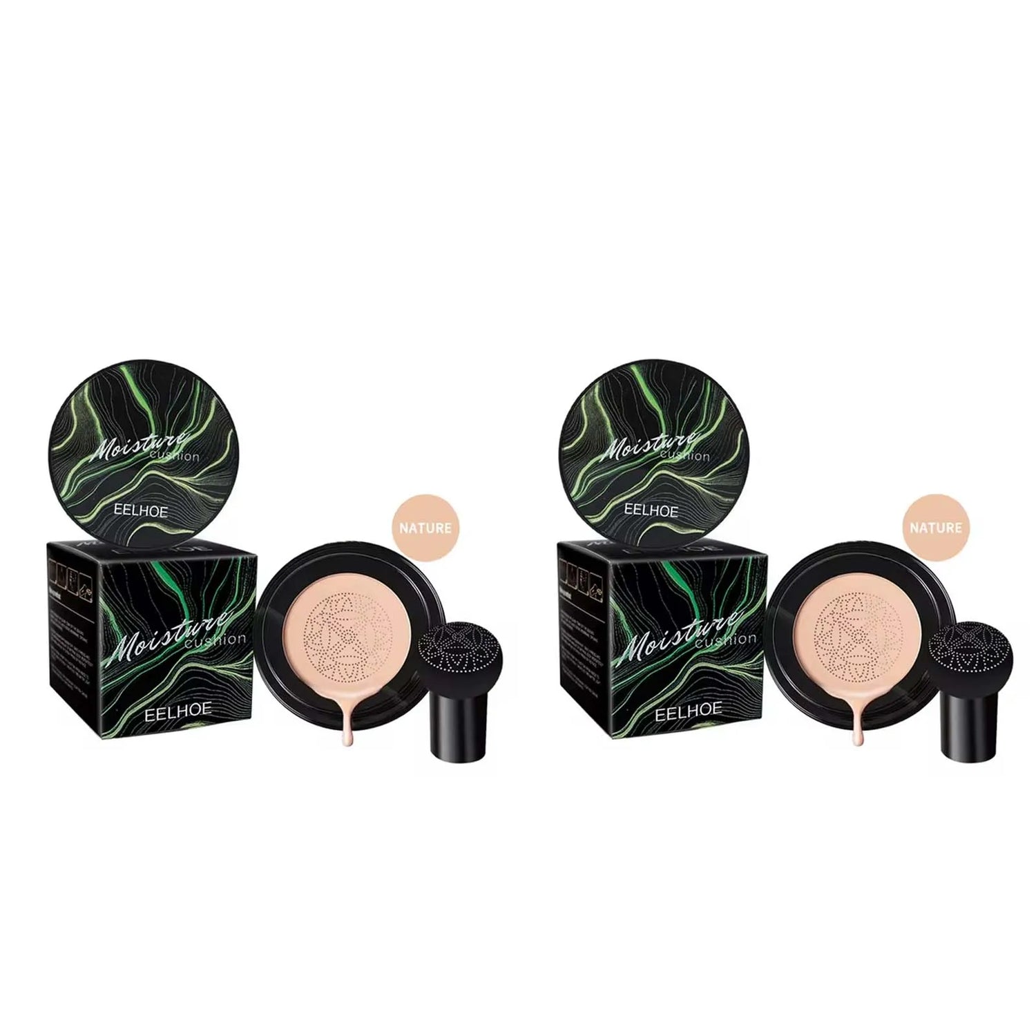 Mushroom Head Air Cushion BB Cream Magic Foundation Gesichts-Concealer Feuchtigkeitsspendend Wasserfest Aufhellend Make-up-Basis Kosmetik