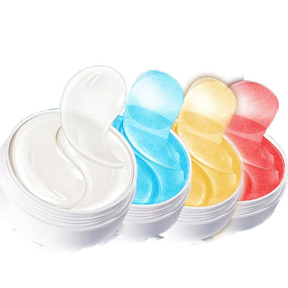 Goldene Hyaluronsäure-Augenpads