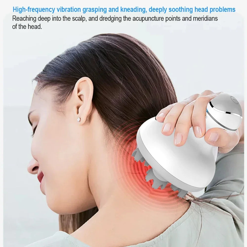 3D Wireless Scalp Massager