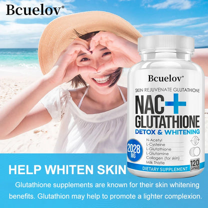 NAC Glutathion Schönheitskapseln