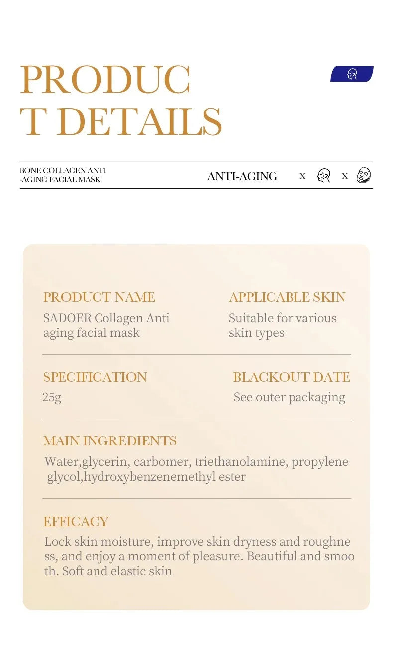 SADOER Collagen Glow Maske