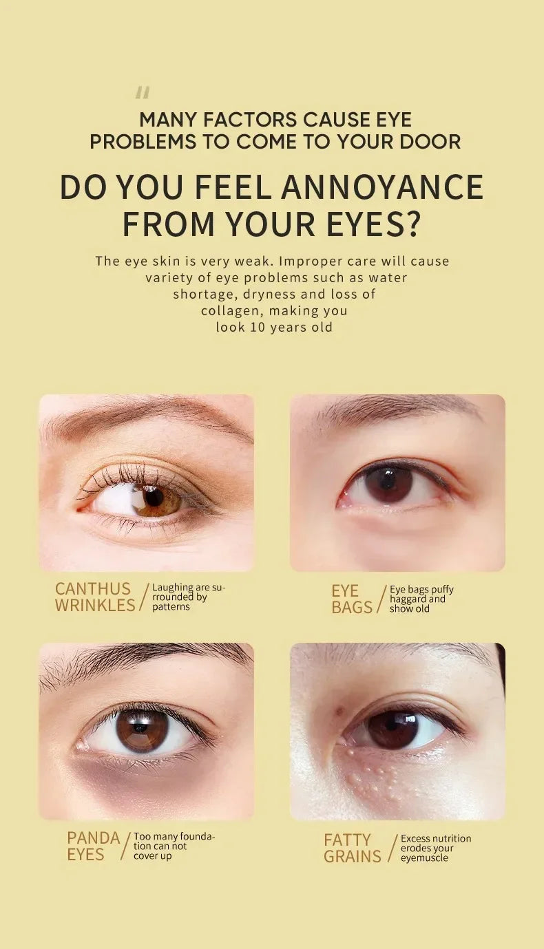 Avocado Gold Eye Patches