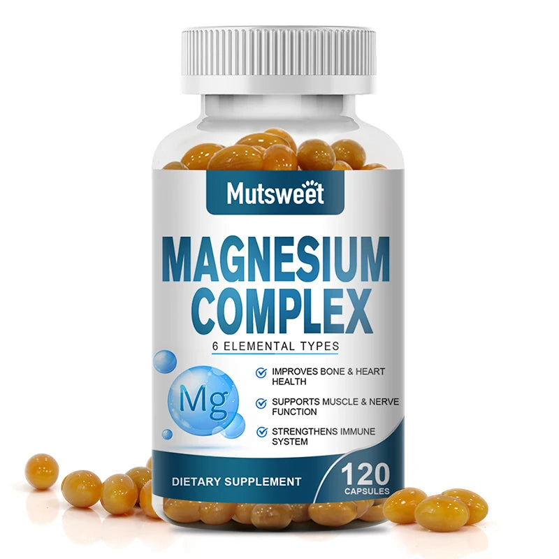 Magnesium-Balance-Unterstützungskapseln