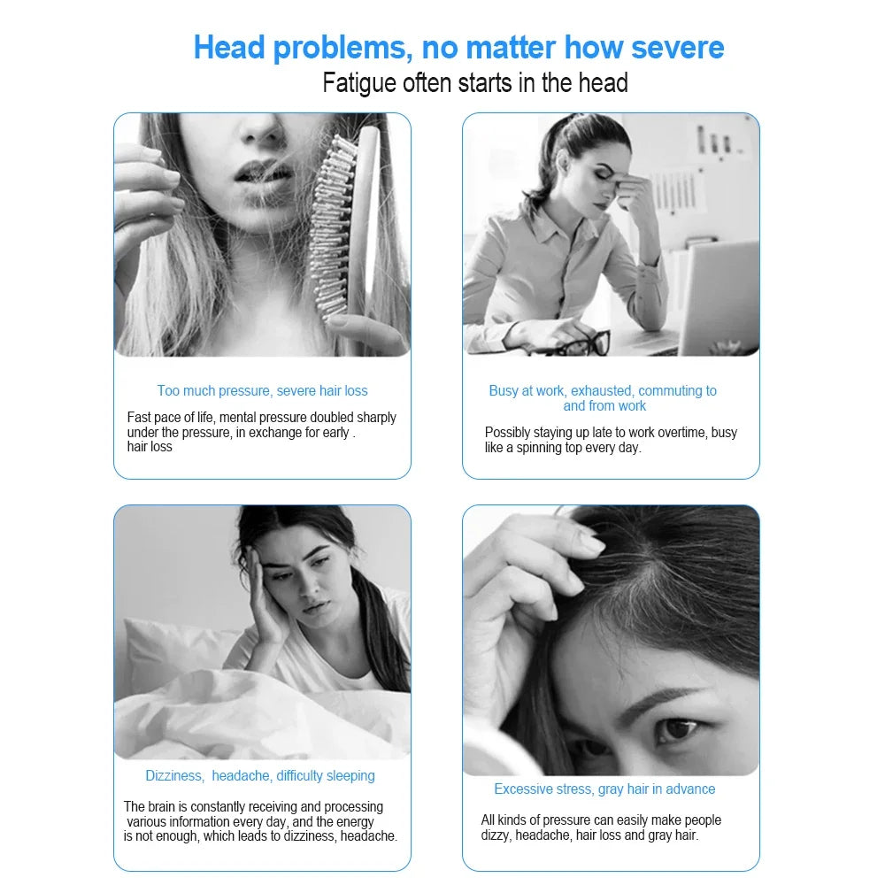 3D Wireless Scalp Massager