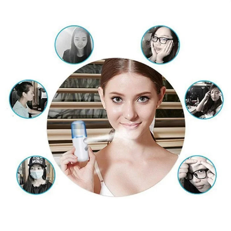 GlowMist Mini Facial Steamer