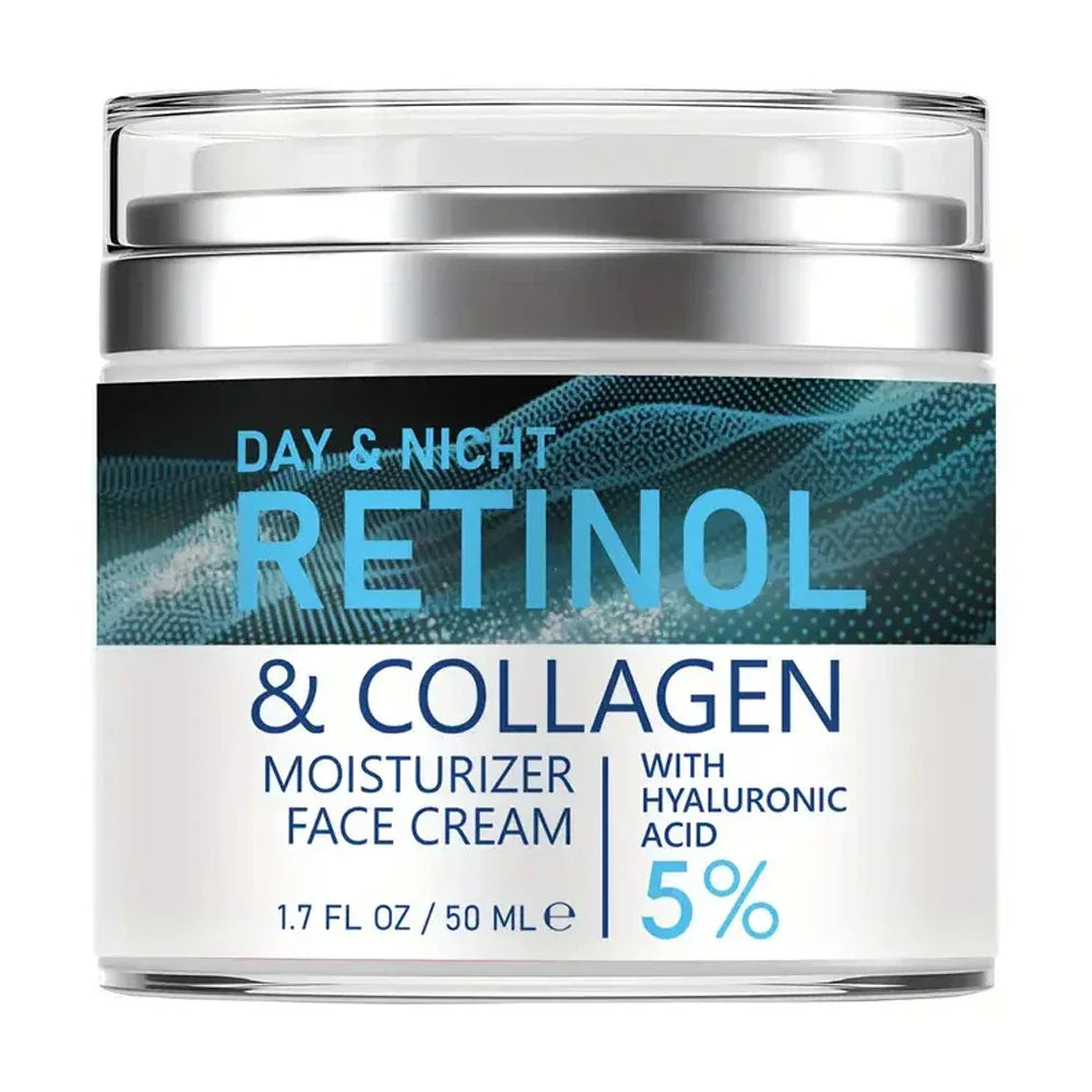 ENVISHA Retinol Collagen Cream - Anti-Aging Face Moisturizer for Wrinkles &amp; Hydration
