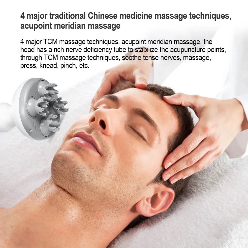3D Wireless Scalp Massager